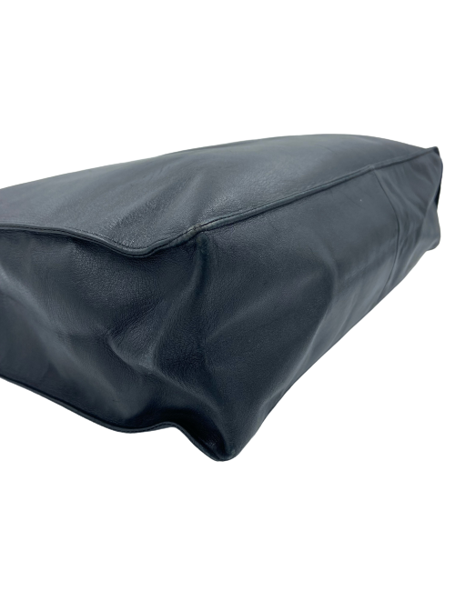 Cabas CHANEL 1990's cuir noir