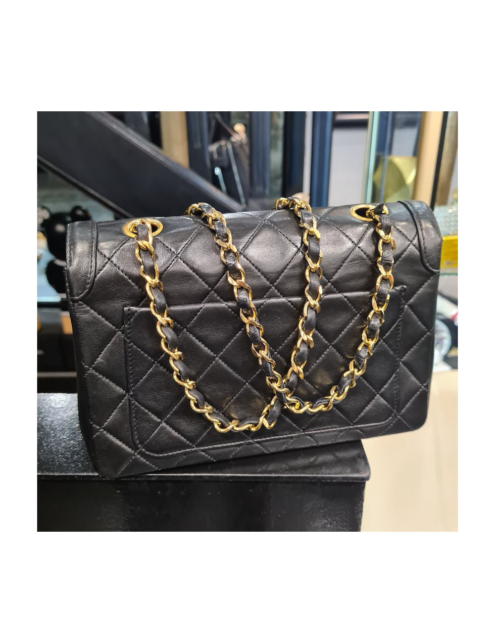 Sac CHANEL vintage et son portefeuille