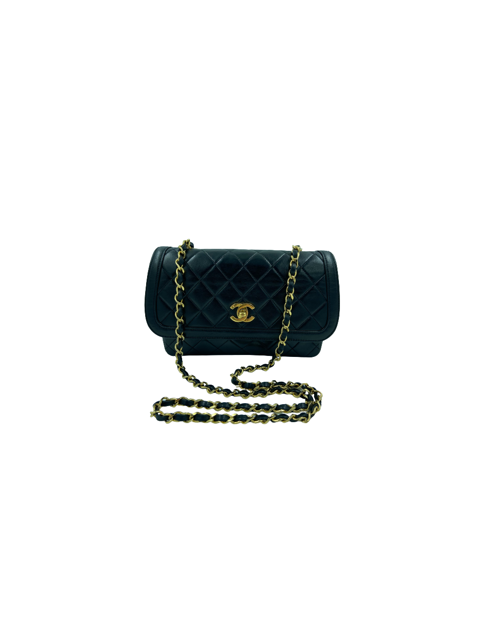 Sac CHANEL vintage et son portefeuille