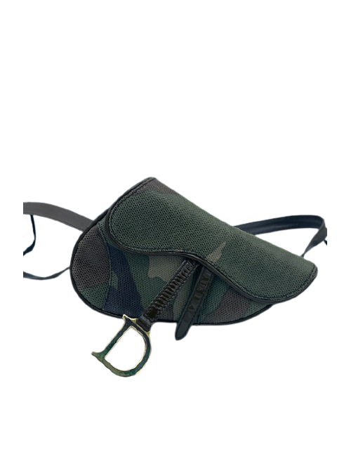 Banane saddle Dior camouflage