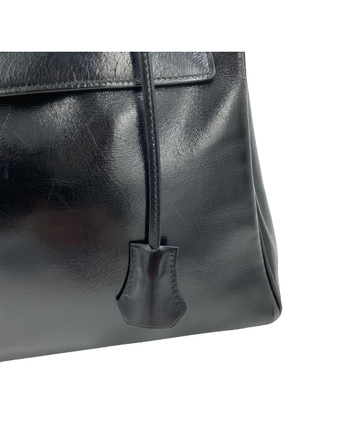 Kelly 32 HERMES box noir vintage