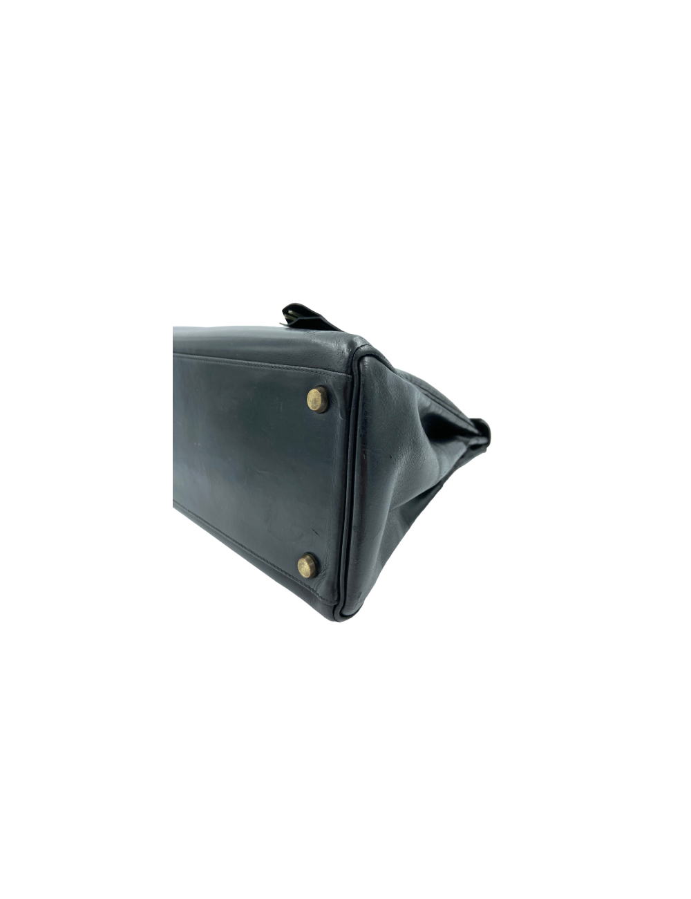 Kelly 32 HERMES box noir vintage