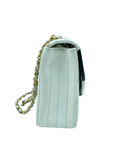 Sac à main CHANEL blanc Vintage