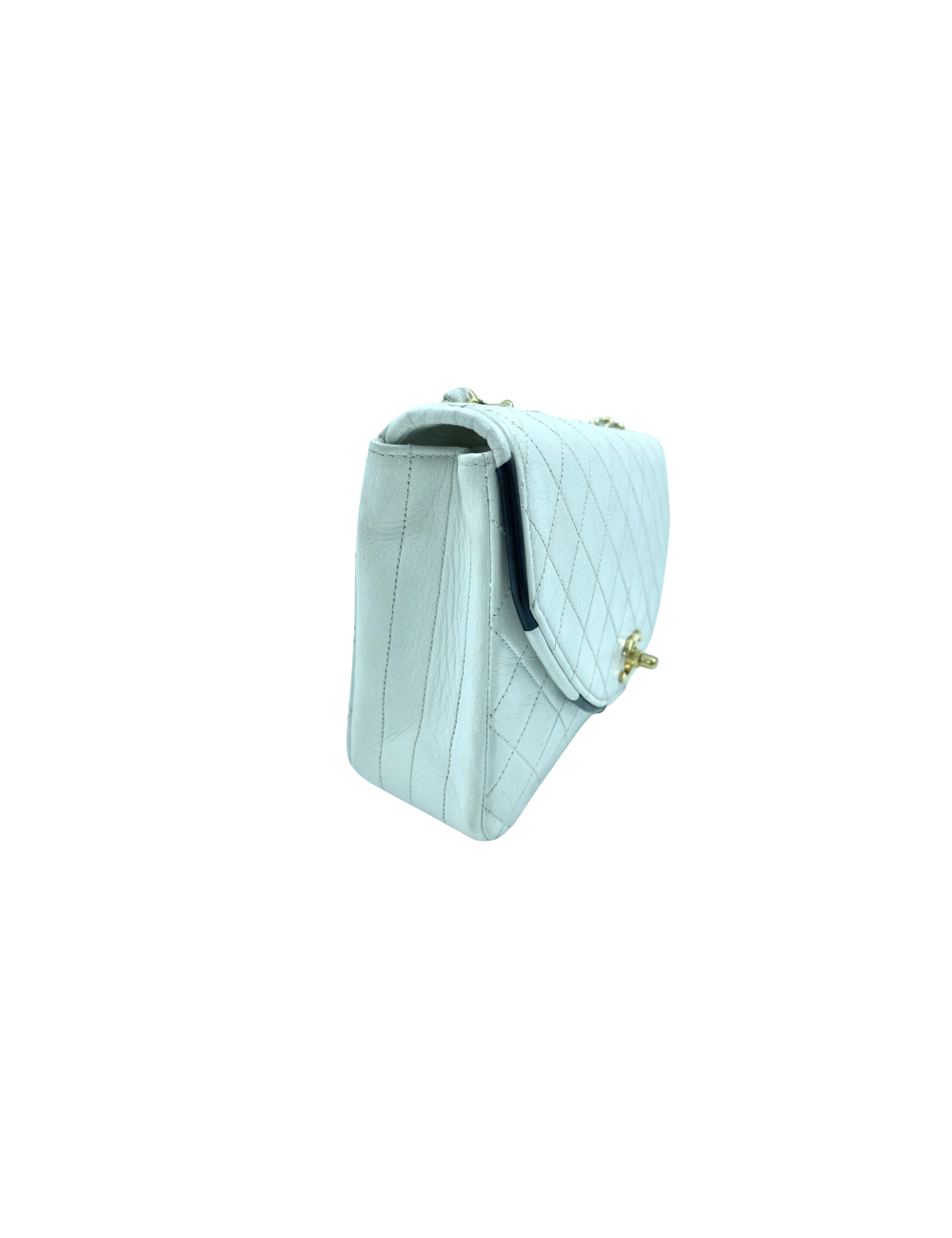 Sac à main CHANEL blanc Vintage