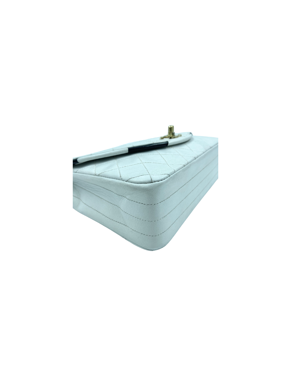 Sac à main CHANEL blanc Vintage