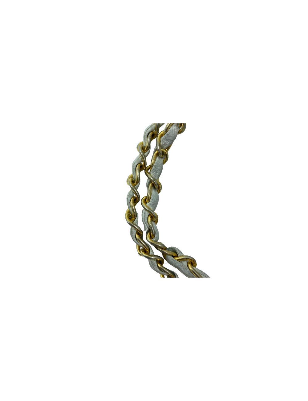 Sac à main CHANEL blanc Vintage