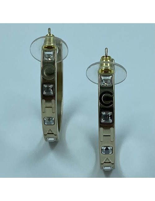 Clous CHANEL noirs strass