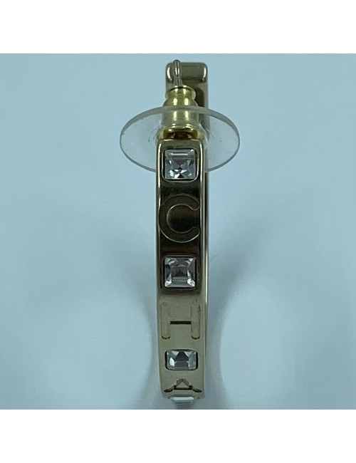 Clous CHANEL noirs strass