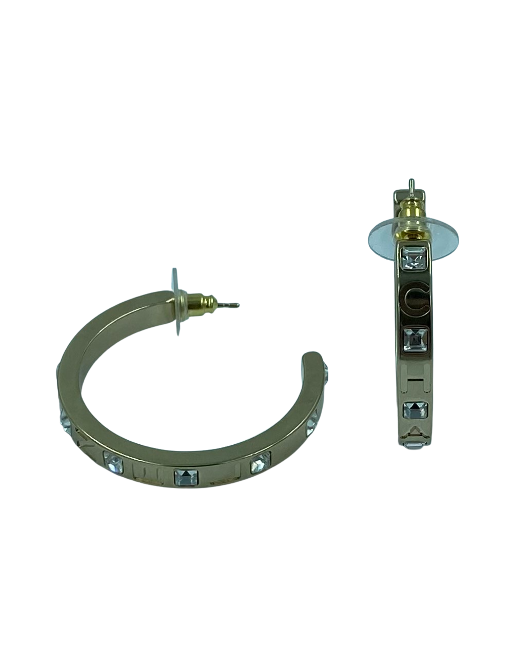 Clous CHANEL noirs strass