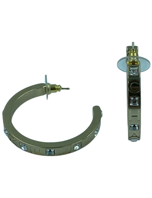 Clous CHANEL noirs strass