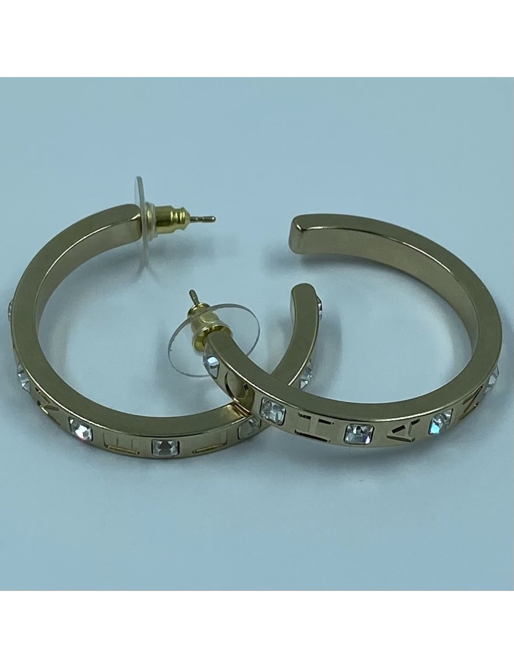 Clous CHANEL noirs strass