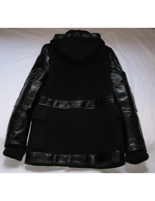 Manteau BALENCIAGA en laine noir