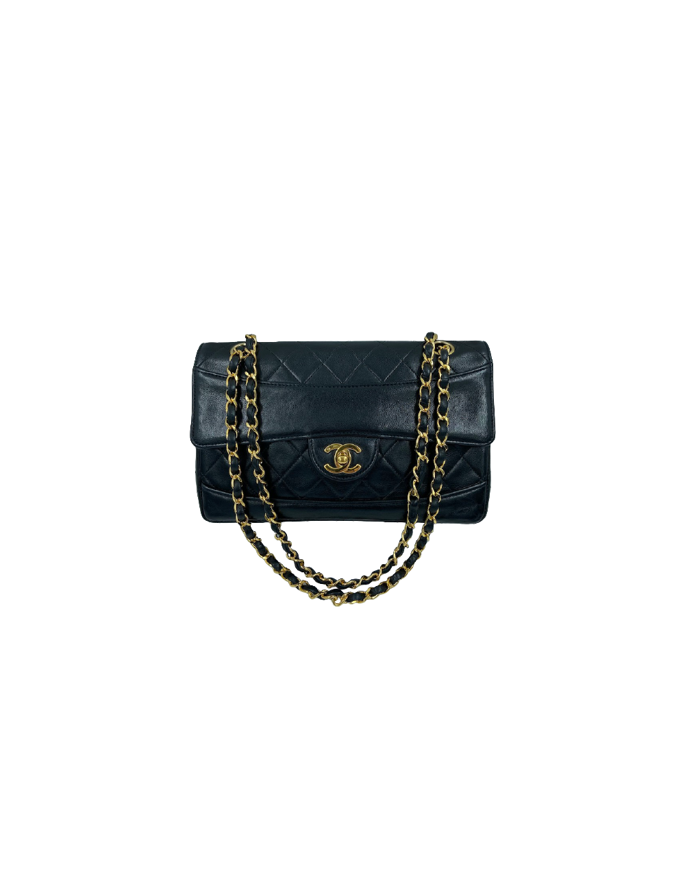 Sac classique CHANEL noir vintage