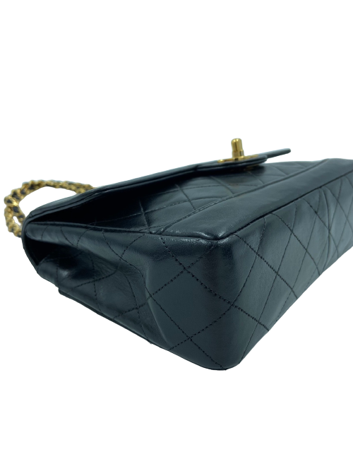 Sac classique CHANEL noir vintage