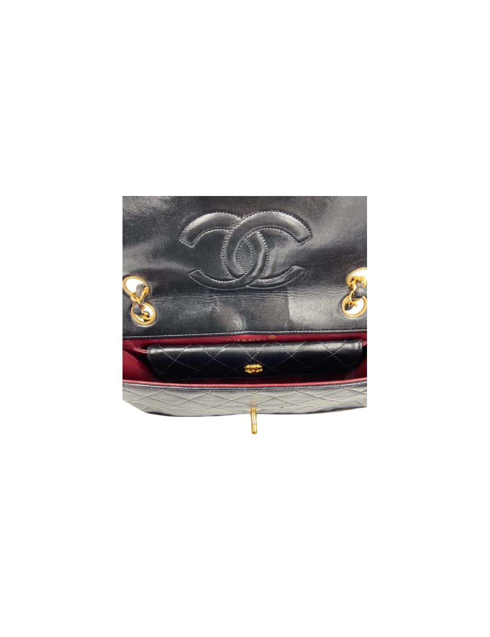 Sac classique CHANEL noir vintage
