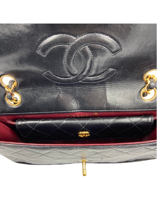 Sac classique CHANEL noir vintage