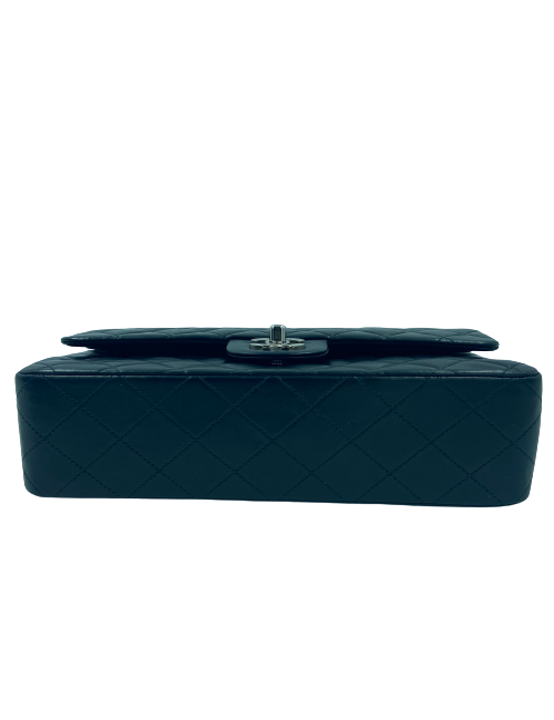 Sac classique CHANEL noir bijouterie argent