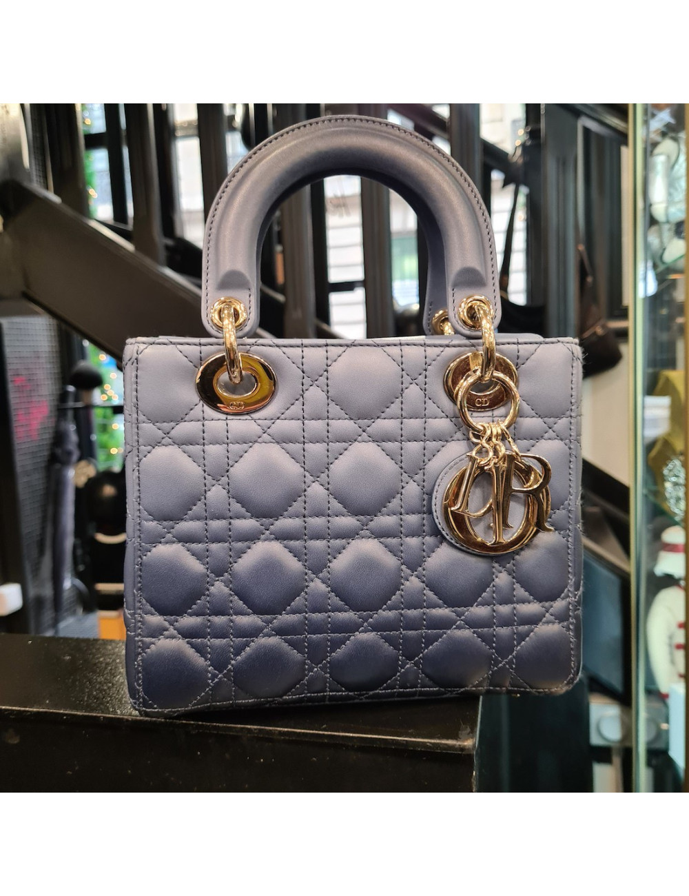 Sac Lady dior My ABC bleu