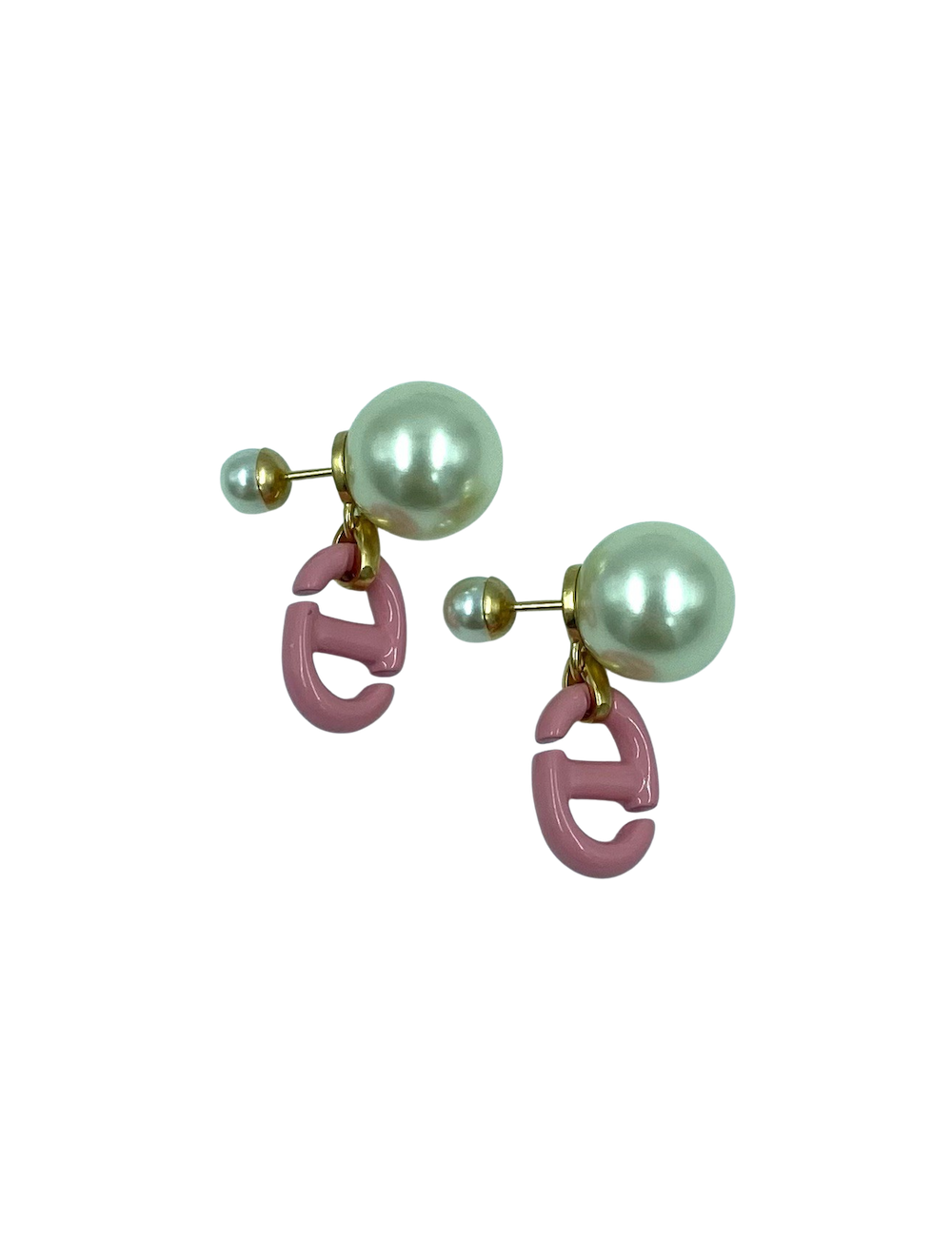 Boucles Tribales DIOR CD rose