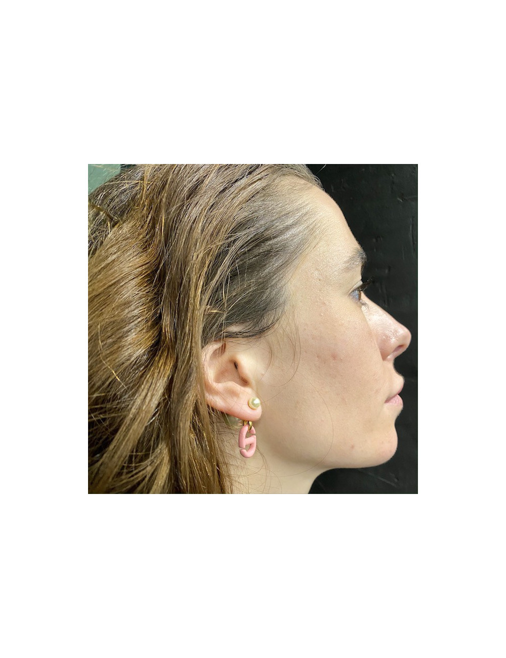 Boucles Tribales DIOR CD rose