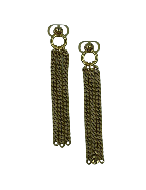 Clous Dior CD pendants doré