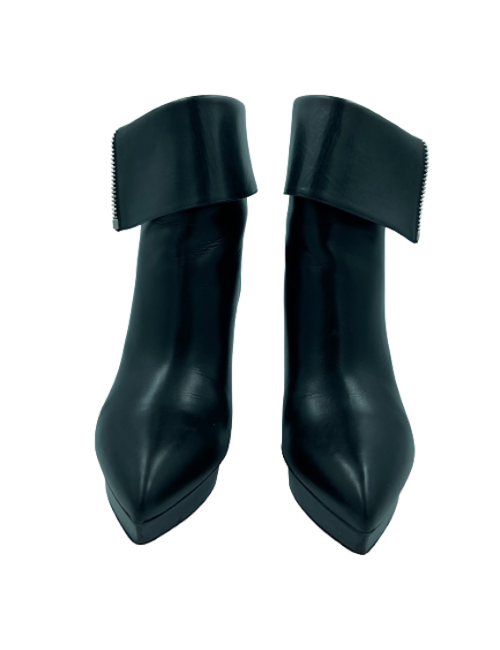 Bottines SAINT LAURENT T40 cuir noir 