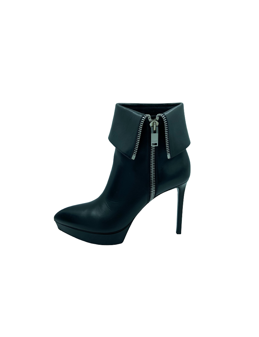 Bottines SAINT LAURENT T40 cuir noir 