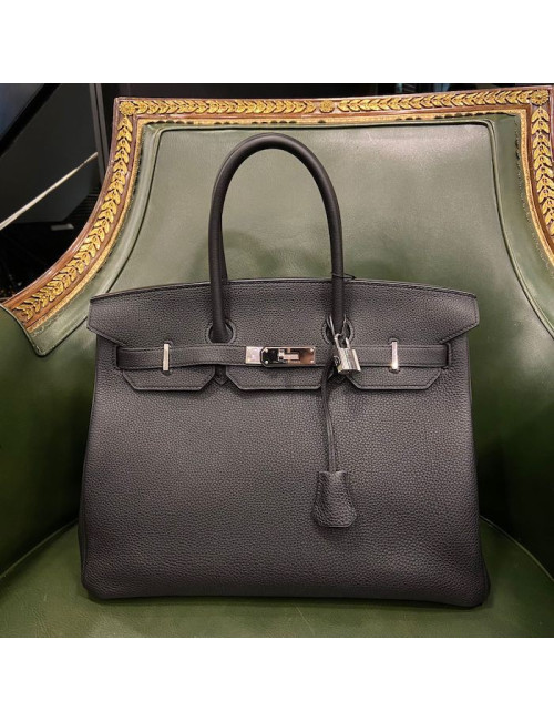 Sac Birkin 35 HERMES togo noir