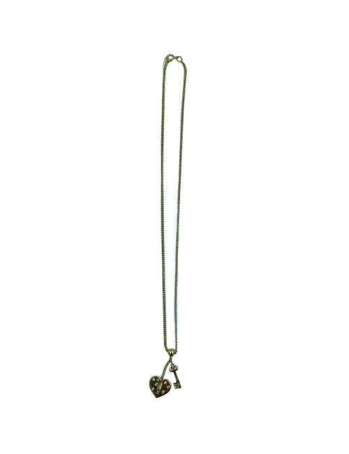 Collier CHANEL coeur et clef