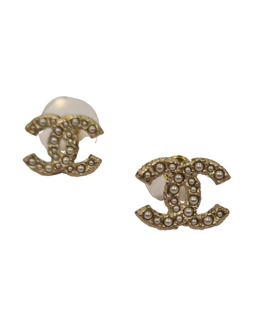 Clous CHANEL perles strass