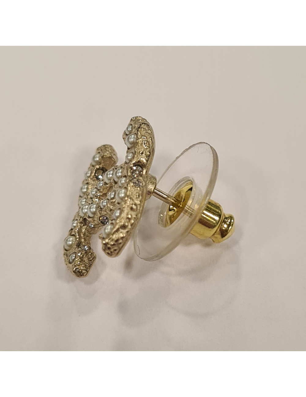 Clous CHANEL perles strass