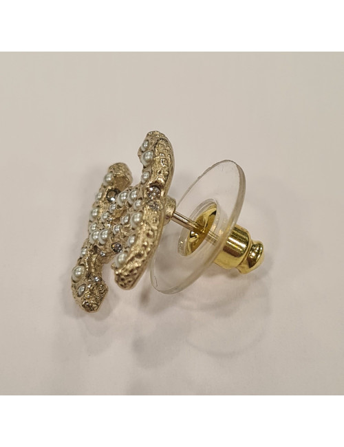 Clous CHANEL perles strass