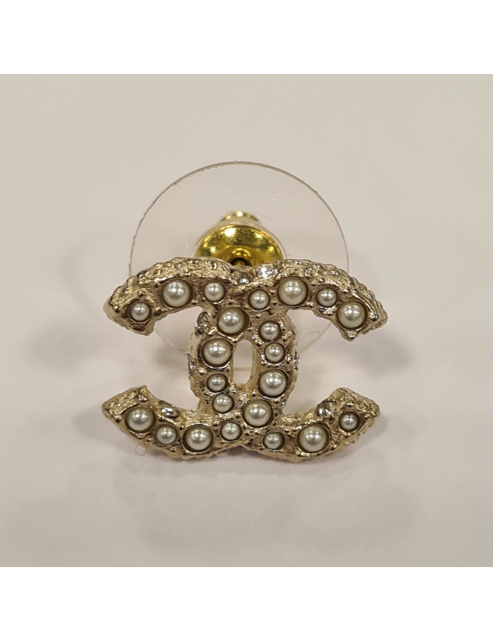 Clous CHANEL perles strass