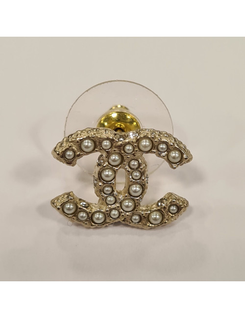 Clous CHANEL perles strass