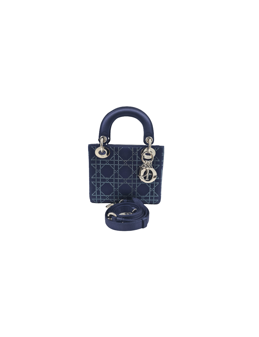 Superb Pre-Owned Mini Lady DIOR Handbag Certified Authentic