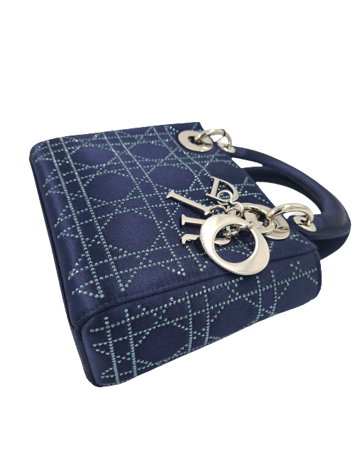 Superb Pre-Owned Mini Lady DIOR Handbag Certified Authentic