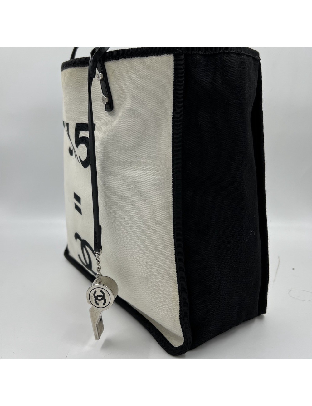 CHANEL Tote Bag 5x5 with Whistle - Shop it now - Certified Authentic