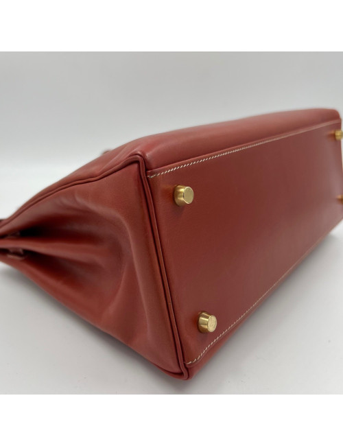 Kelly 32 HERMES cuir lisse