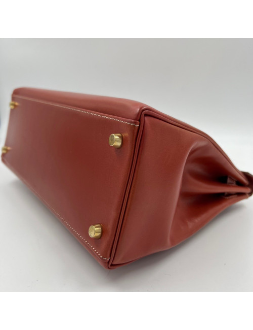 Kelly 32 HERMES cuir lisse