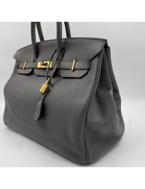 Birkin 35 togo étain