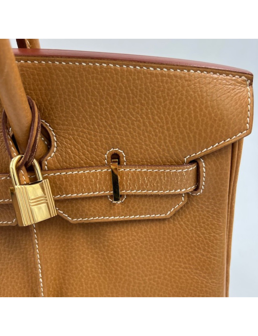 Birkin 35 Vache Ardennes Gold