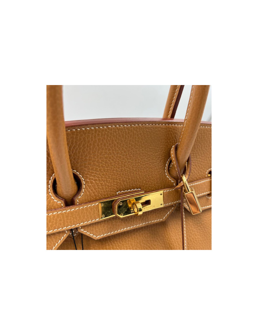 Birkin 35 Vache Ardennes Gold