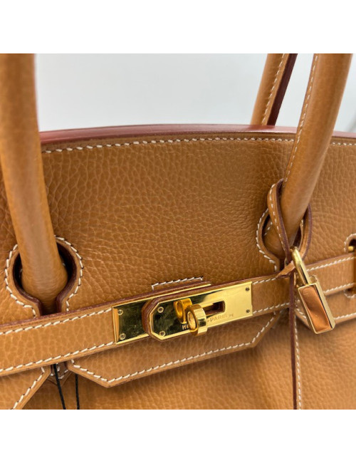 Birkin 35 Vache Ardennes Gold
