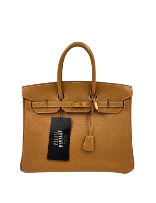 Birkin 35 Vache Ardennes Gold