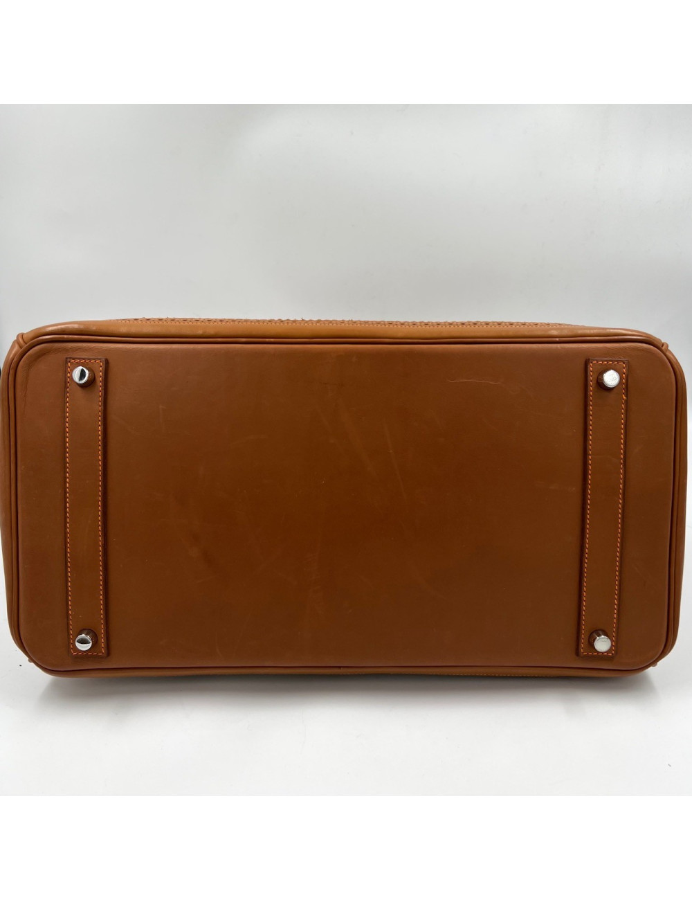 Birkin Ghillies 40 toile et cuir barenia gold