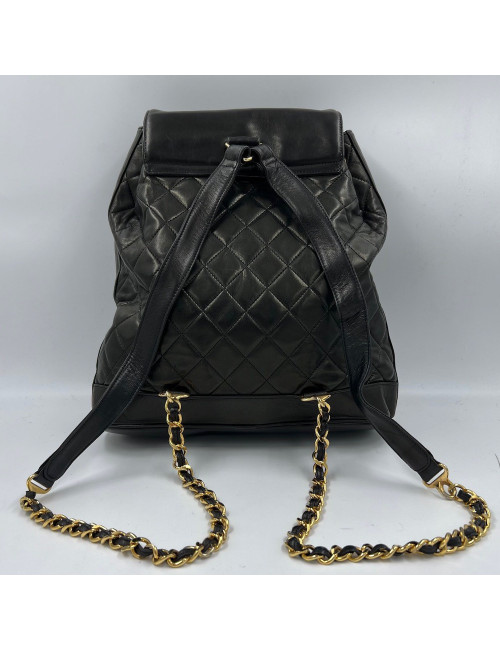 Sac à dos CHANEL vintage noir
