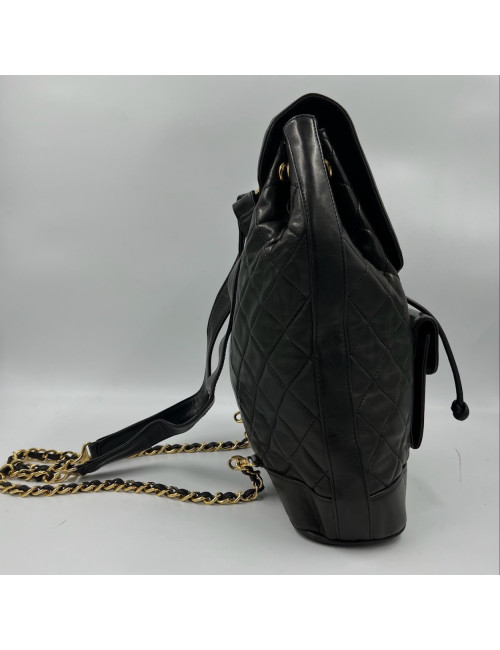 Sac à dos CHANEL vintage noir