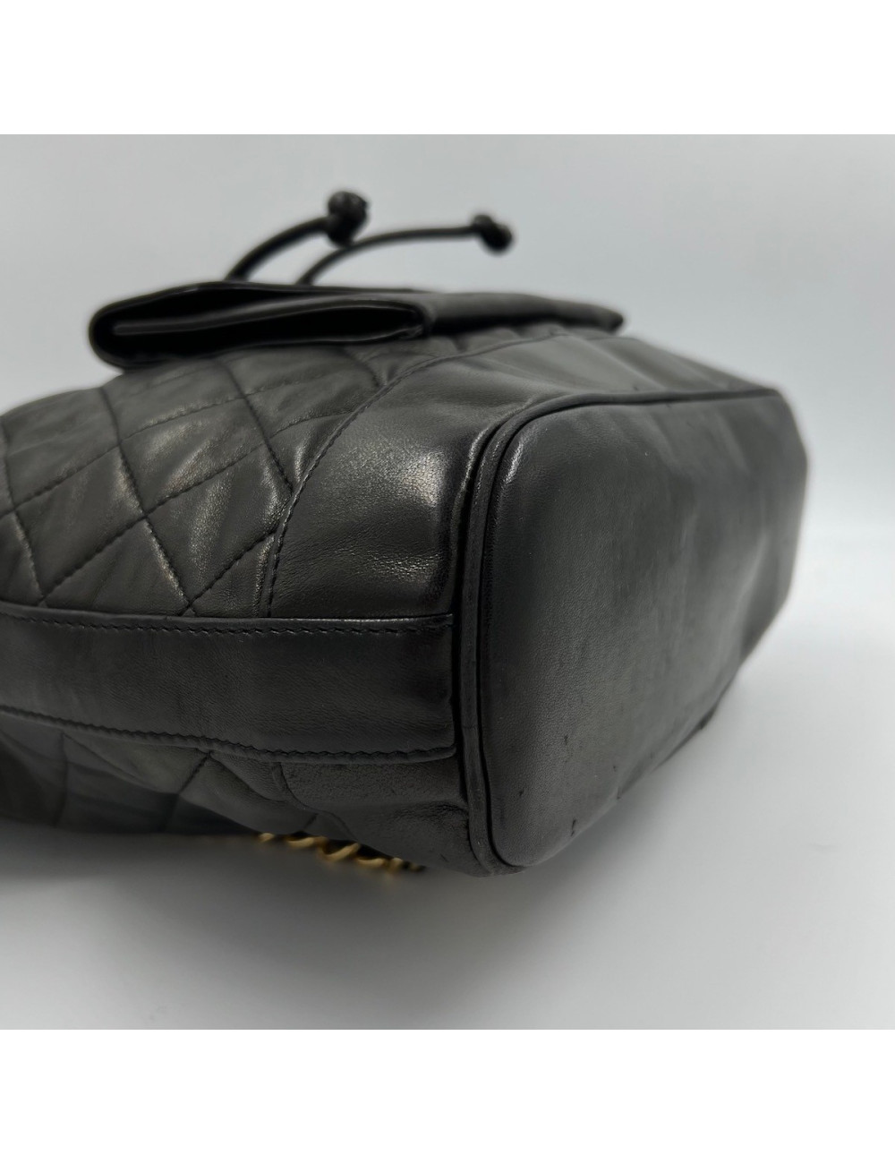 Sac à dos CHANEL vintage noir