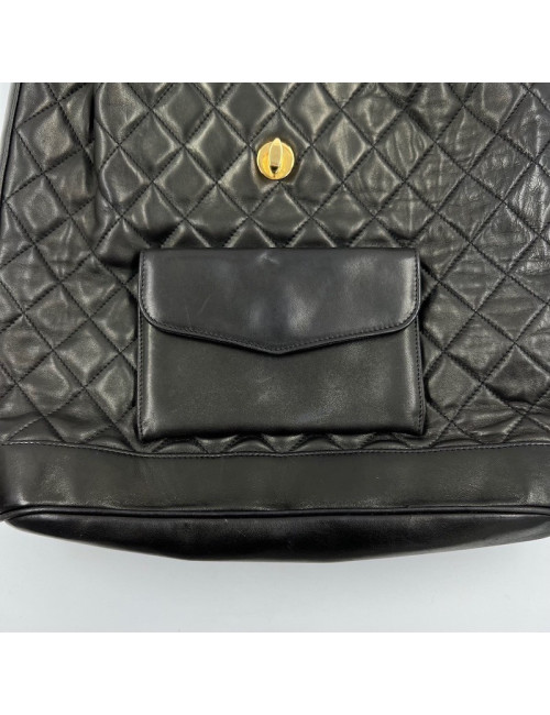 Sac à dos CHANEL vintage noir