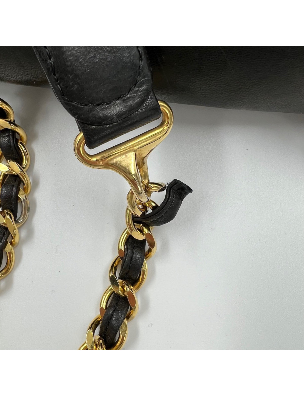 Sac à dos CHANEL vintage noir